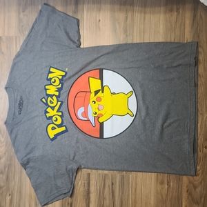 Medium gray Pokémon tee